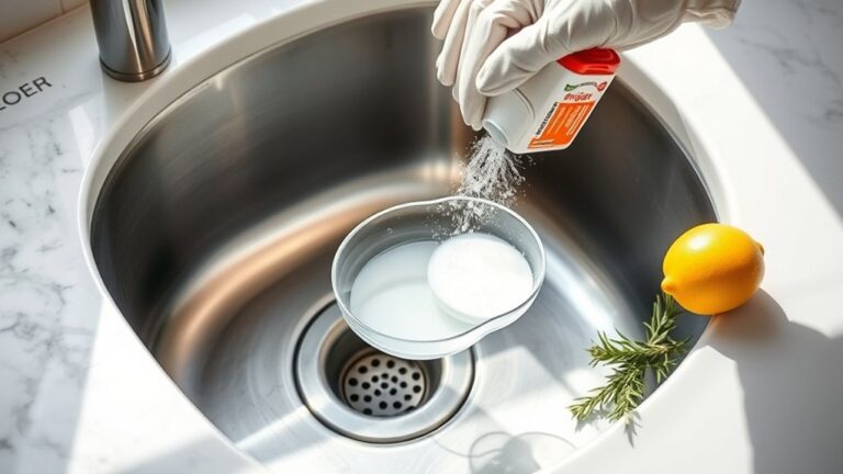 freshen and deodorize drain