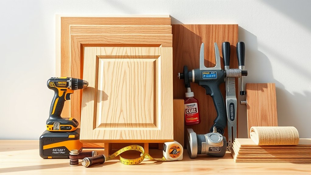 gather tools and materials