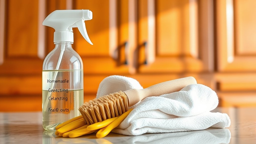 gentle cleaning supplies recommended