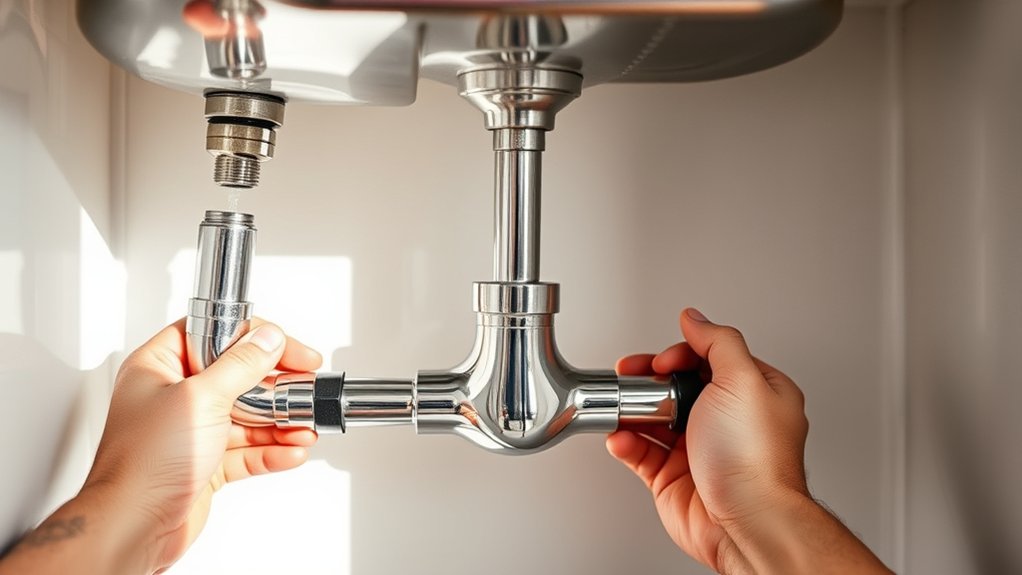 install sink plumbing easily