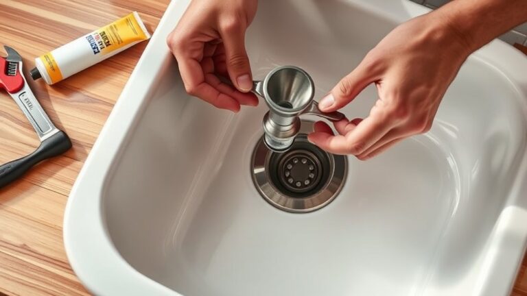 installing kitchen sink drain