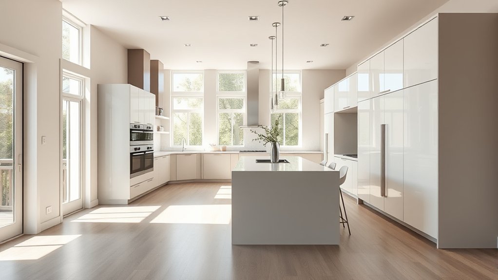 kitchen size and layout