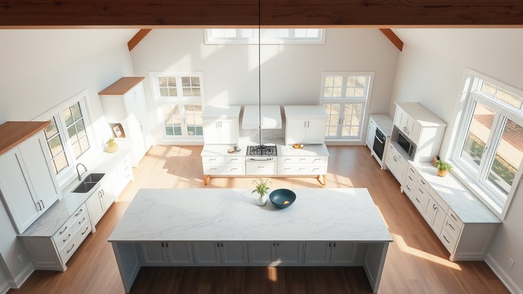 kitchen size influences costs
