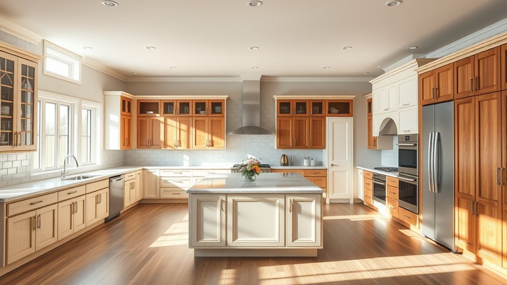 kitchen size influences costs