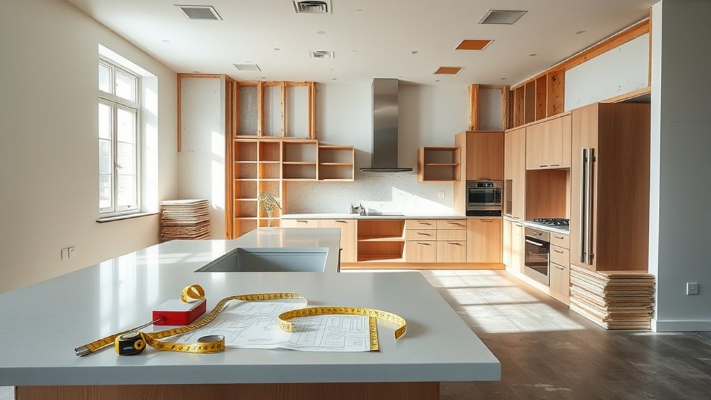 kitchen size influences remodeling costs