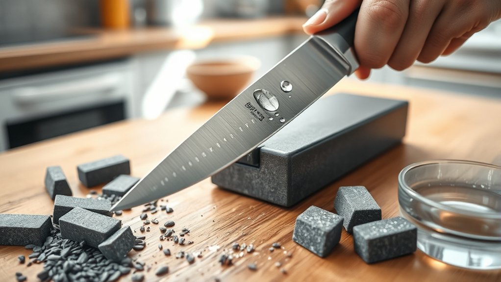 knife sharpening step by step