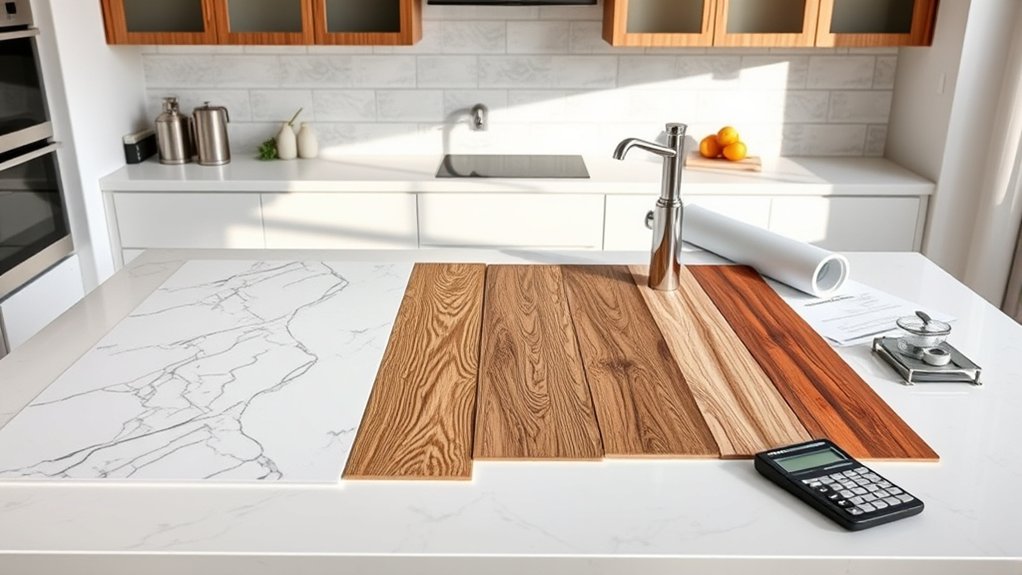 material choices impact remodel costs