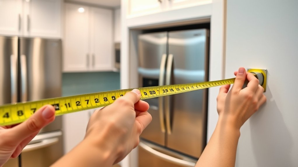 measure and record dimensions