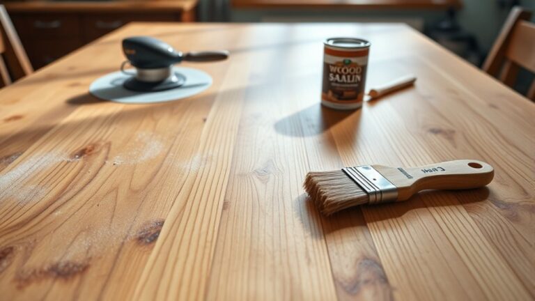 refinish wooden kitchen table
