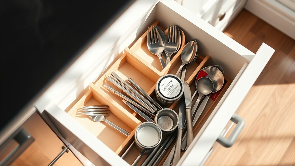 regular drawer decluttering routine