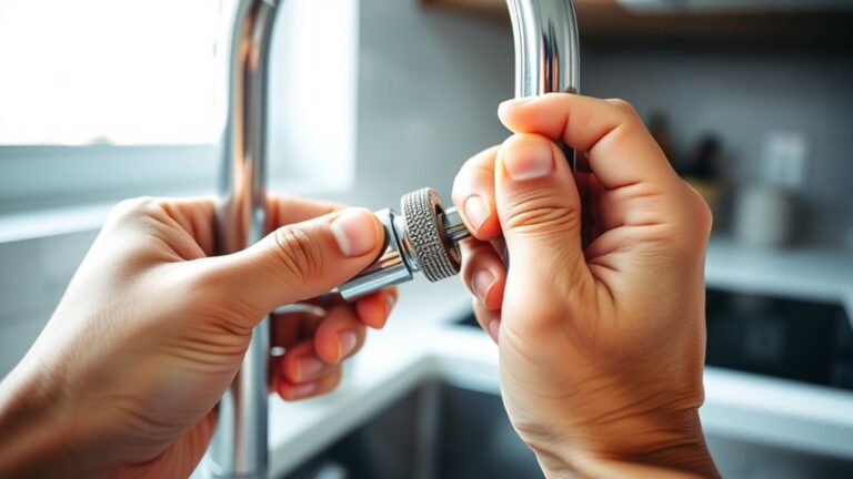 remove faucet aerator easily