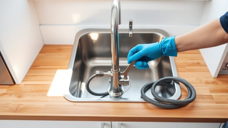 replace kitchen sink easily