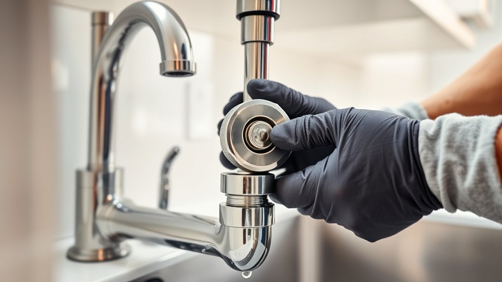 safely disconnect water lines