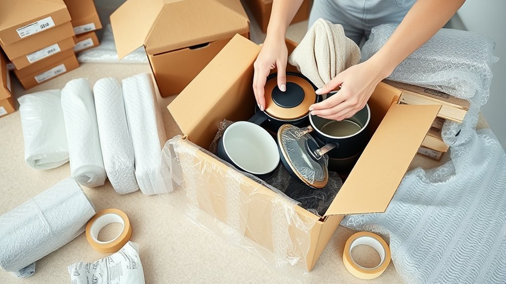 secure heavy fragile items