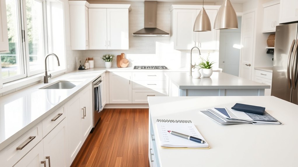 set realistic kitchen budget