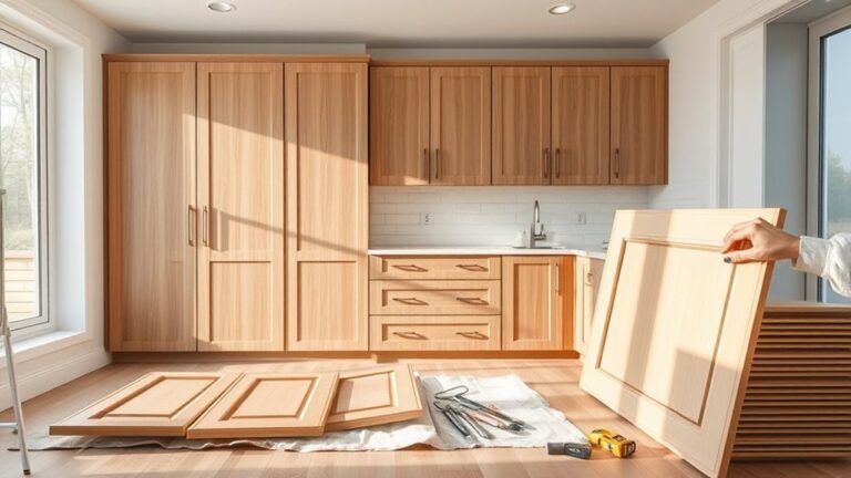 simple cabinet refacing process
