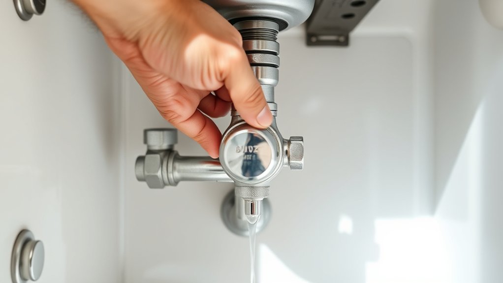 turn off water supply